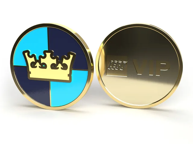 LEGO 5006472-1 Castle Logo Collectible Coin