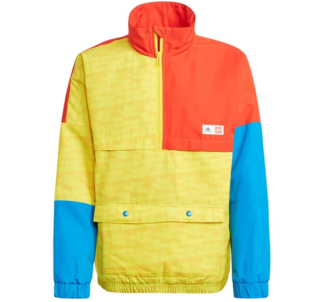 LEGO 5006551-1 adidas x Classic LEGO Bricks Half-Zip Warm Jacket
