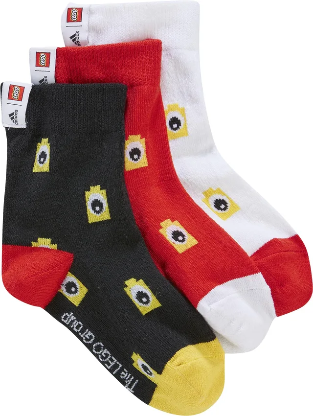 LEGO 5006638-1 adidas x LEGO Engineered Crew Socks 3 Pairs