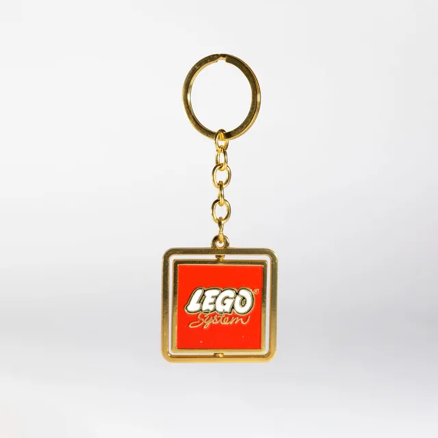 LEGO 5007091-1 1964 Retro Spinning Key Chain