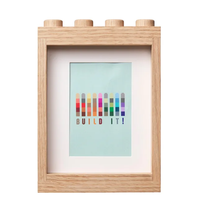 LEGO 5007109-1 Wooden Picture Frame (Light Oak)