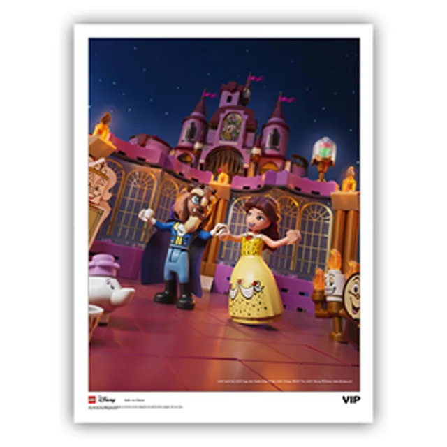 LEGO 5007117-1 Belle & Beast Art Print