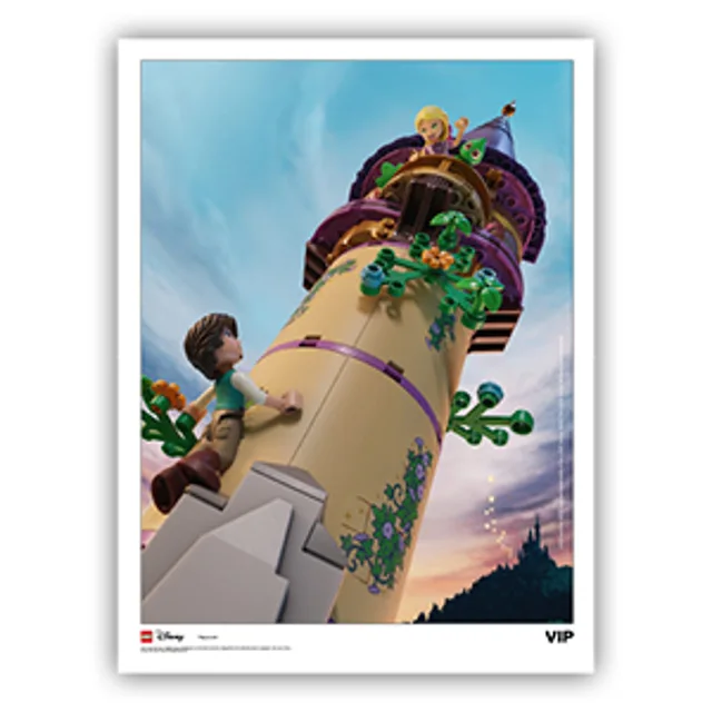 LEGO 5007119-1 Rapunzel Art Print
