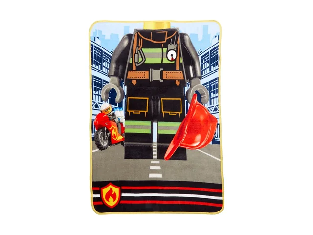 LEGO 5007181-1 City Fire Chief Plush Throw