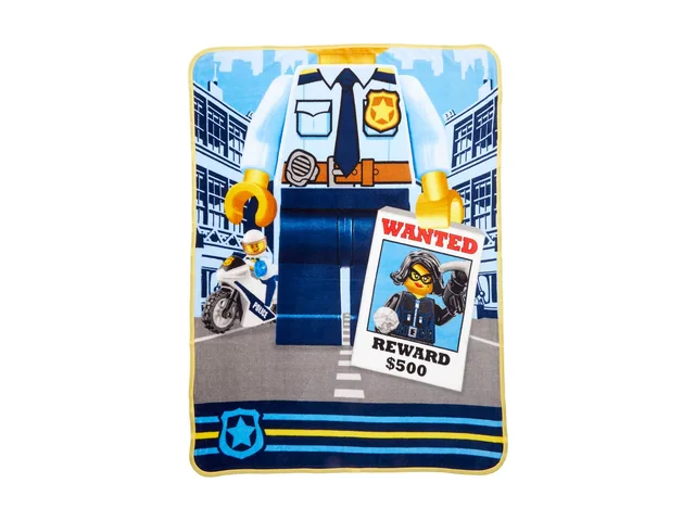 LEGO 5007183-1 City Police Plush Throw