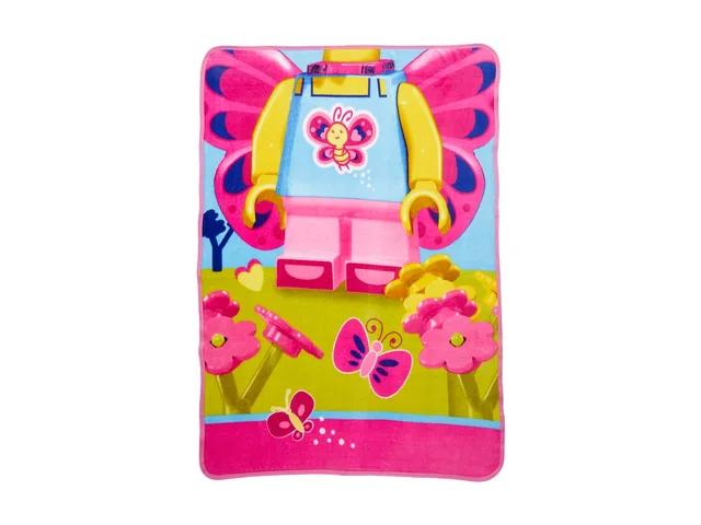LEGO 5007184-1 Butterfly Plush Throw