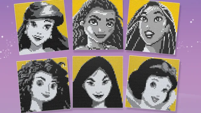 LEGO 5007225-1 Disney Princess Mosaic and Artwork