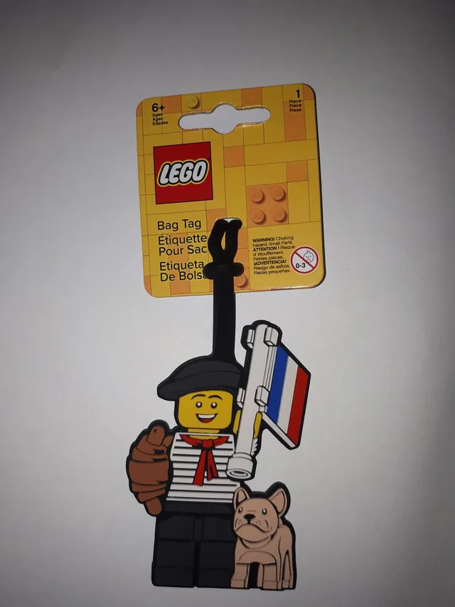 LEGO 5007257-1 French Minifigure Bag Tag