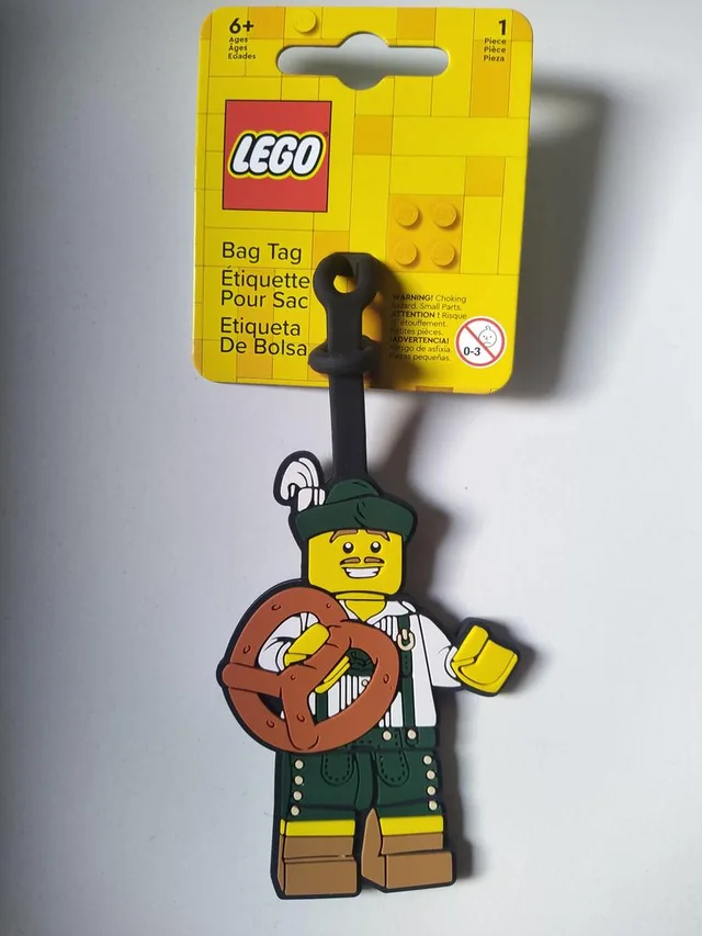 LEGO 5007449-1 Lederhosen Guy Bag Tag