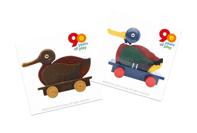 LEGO 5007505-1 Duck Lenticular Sticker