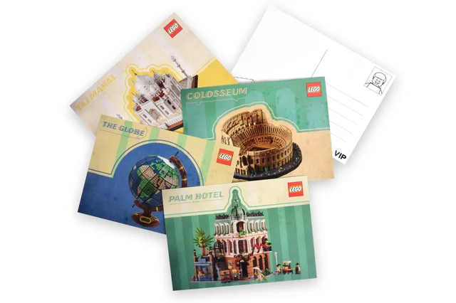 LEGO 5007521-1 Travel Postcard Set