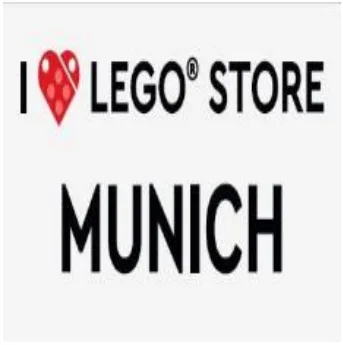 LEGO 5007547-1 I [Heart] LEGO Store Munich Tile