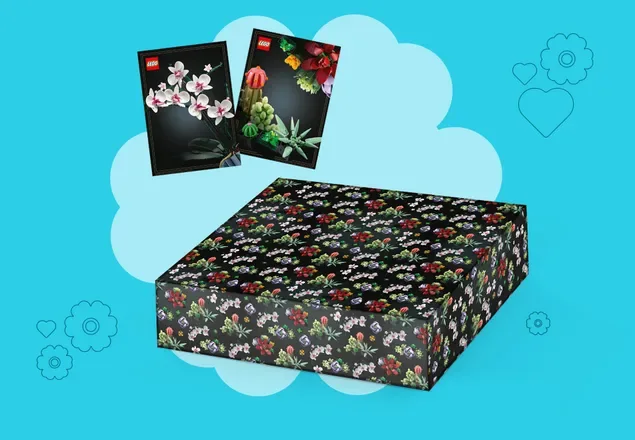LEGO 5007576-1 Botanical Collection VIP Wrapping Paper