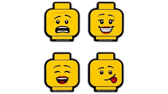 LEGO 5007623-1 Minifigure Coasters