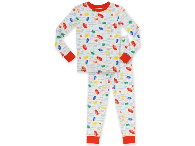 LEGO 5007649-1 Red/White T-Shirt and Pants 2-Piece Set