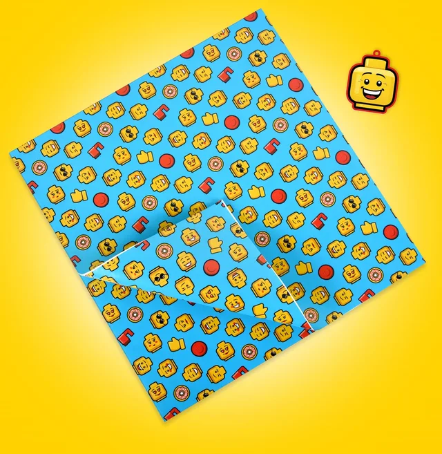 LEGO 5007724-1 Minifigure Head Wrapping Paper