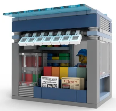 LEGO 5007867-1 Newsstand