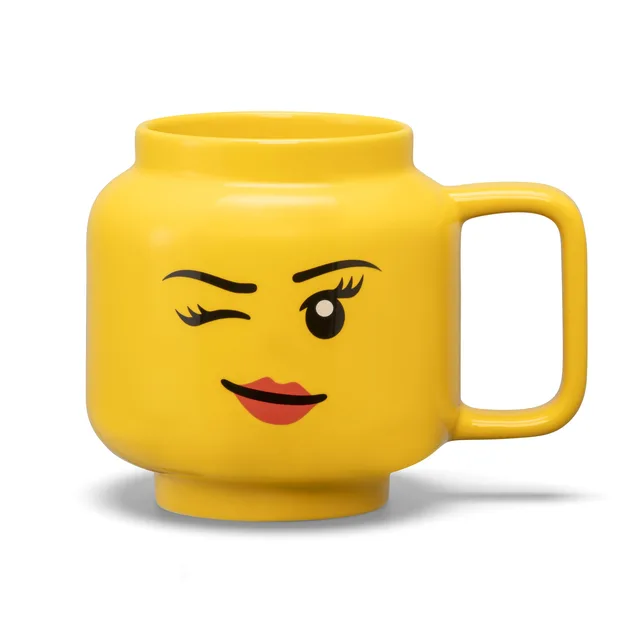 LEGO 5007876-1 Minifigure Ceramic Mug (Girl Winking 530ml)