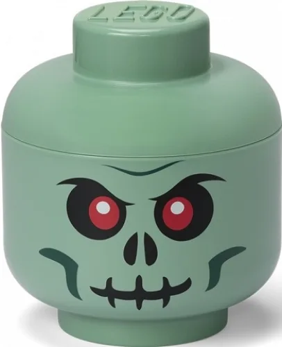LEGO 5007889-1 Storage Head L (Sand Green Skeleton)