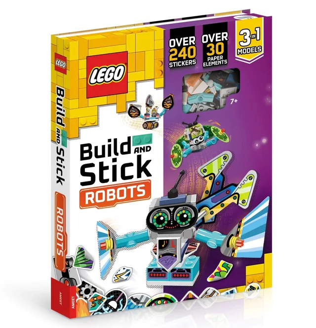 LEGO 5007895-1 Build and Stick: Robots