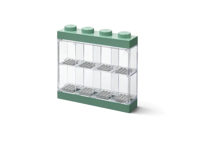 LEGO 5008021-1 Minifigure Display Case 8 (Sand Green)