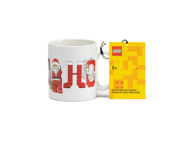 LEGO 5008077-1 Christmas Santa Ceramic Mug