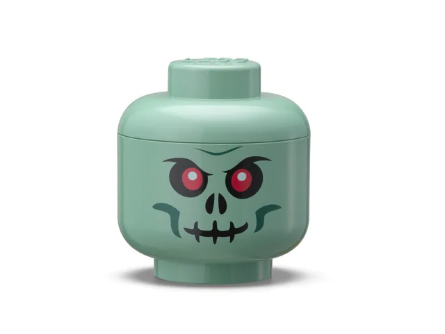 LEGO 5008081-1 Storage Head Mini (Sand Green Skeleton)