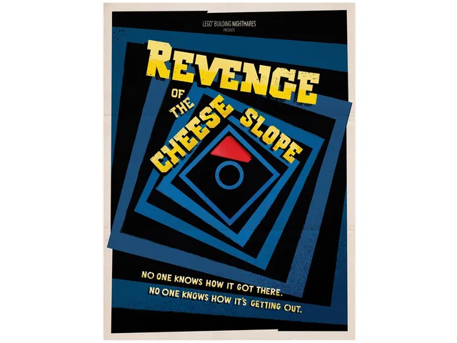 LEGO 5008241-1 Revenge of the Cheese Slope Halloween Poster