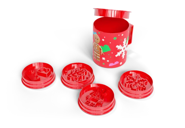 LEGO 5008259-1 Christmas Cookie Stamps & Mug Set