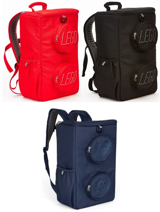 LEGO 5008744-1 1 x 2 Brick Backpack Cooler (All Colors)