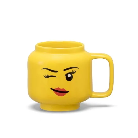 LEGO 5009034-1 Minifigure Ceramic Mug (Girl Winking 255ml)