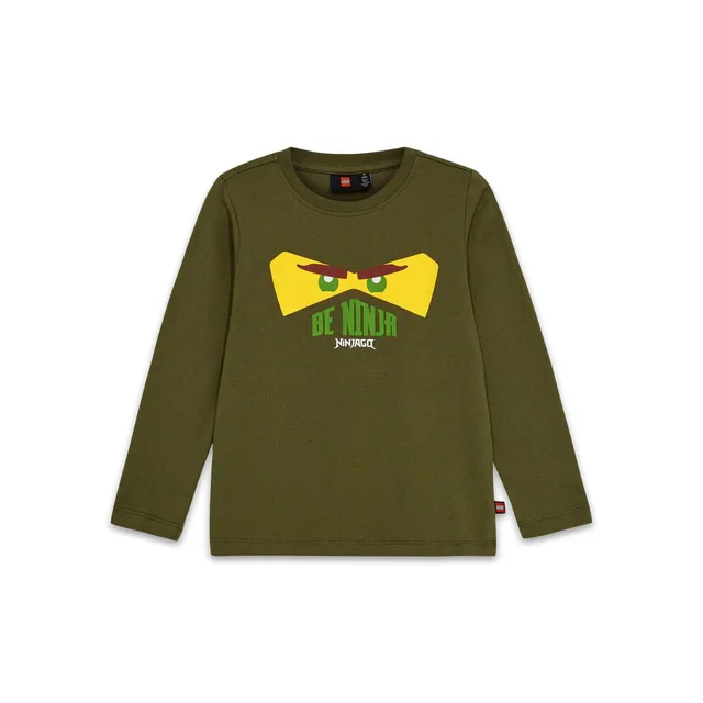 LEGO 5009122-1 Ninjago Long-Sleeve T-Shirt – Dark Khaki