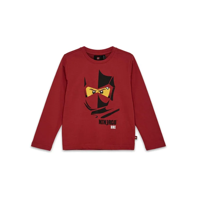 LEGO 5009135-1 Ninjago Long-Sleeve T-Shirt – Dark Red