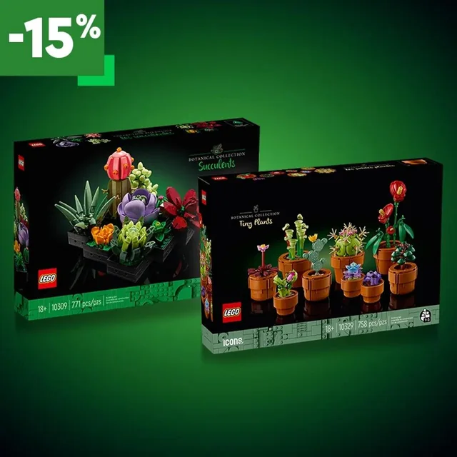 LEGO 5009239-1 Succulent Collection Bundle