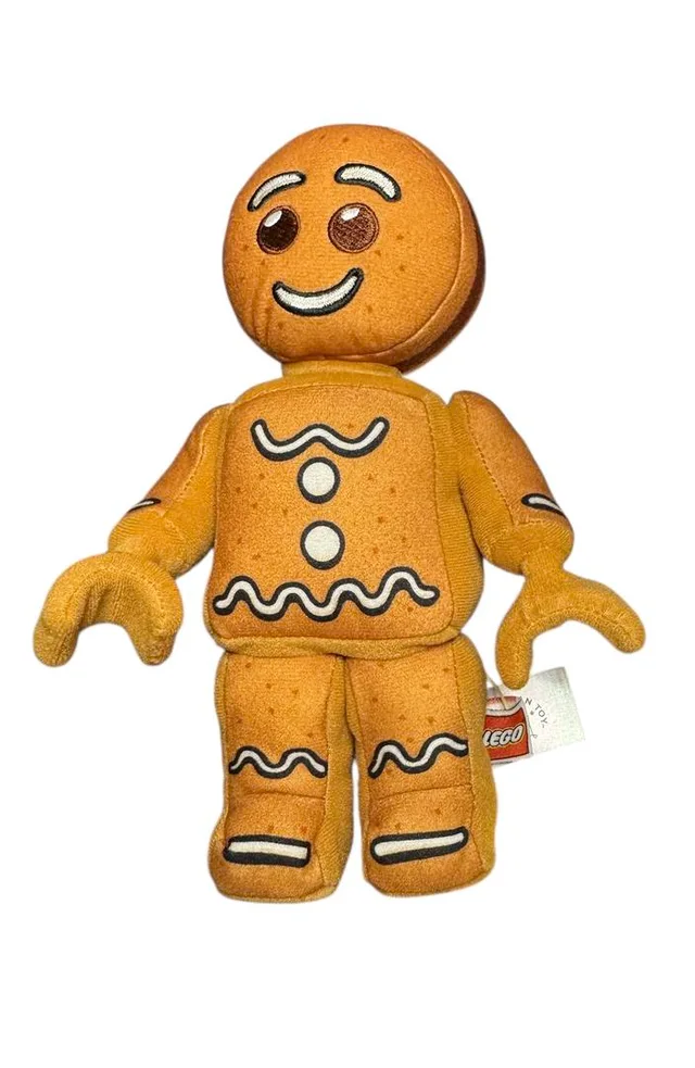 LEGO 5009321-1 Minifigure Gingerbread Man 9” Plush Character
