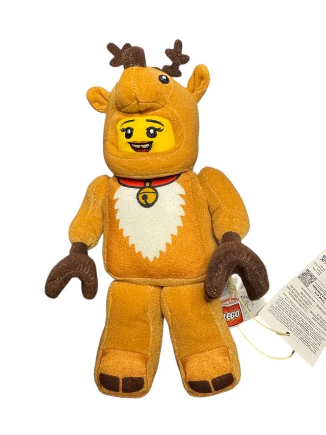 LEGO 5009322-1 Minifigure Reindeer Costume Girl 10” Plush Character