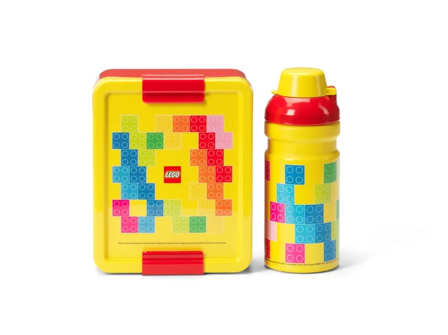LEGO 5009346-1 Brick Pattern Lunch Box Set
