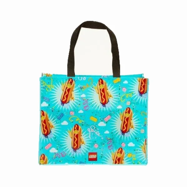 LEGO 5009542-1 Hot Dog Guy Tote Bag