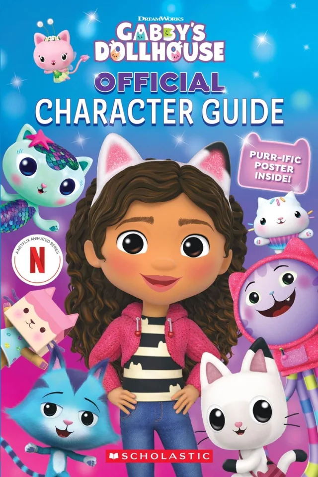LEGO 5009575-1 Gabby’s Dollhouse: Official Character Guide with Poster