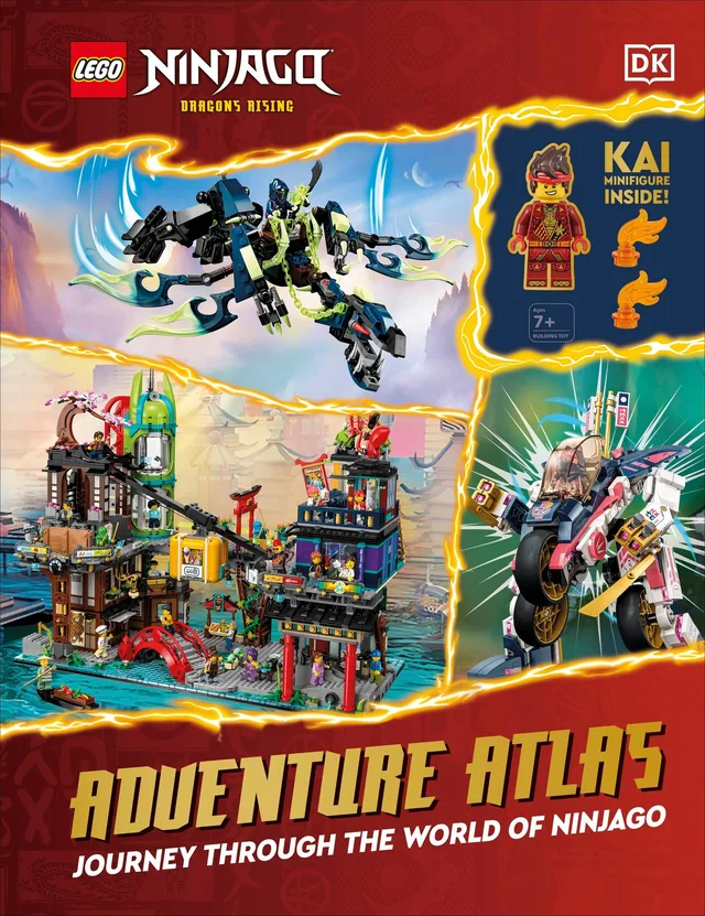 LEGO 5009938-1 Ninjago: Dragons Rising: Adventure Atlas: Journey Through the World of Ninjago