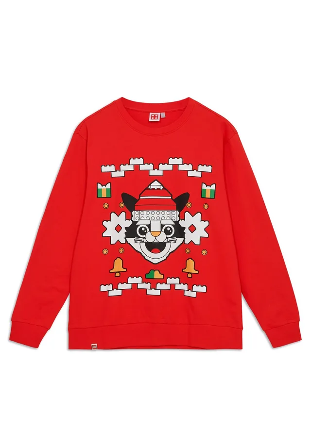 LEGO 5009962-1 Adults Christmas Sweatshirt - Red