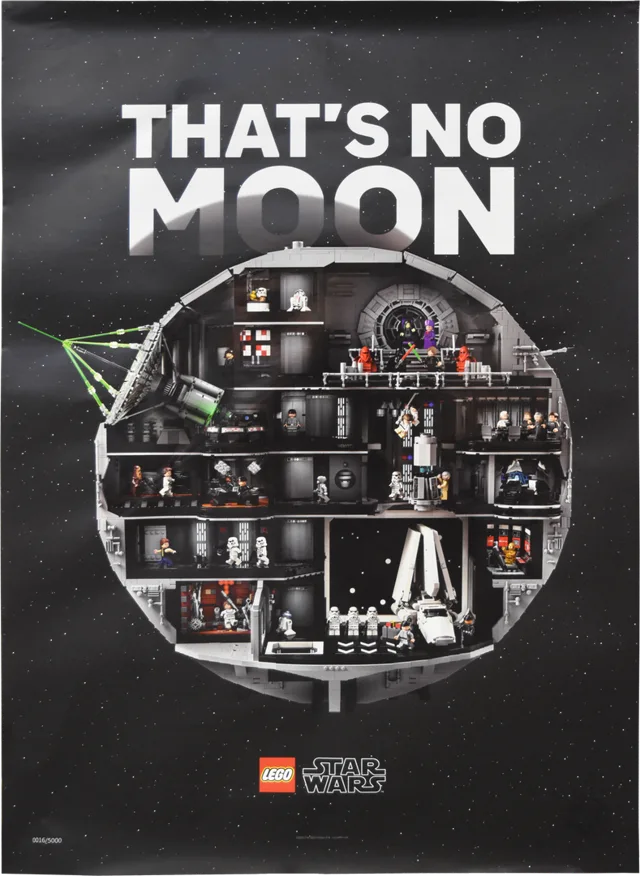 LEGO 5010030-1 UCS Death Star Poster
