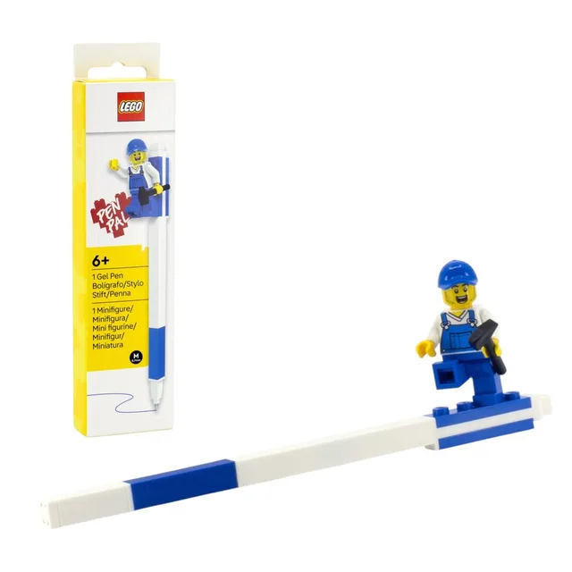 LEGO 5010102-1 Pen Pal Gel Pen with Minifigure (Blue)