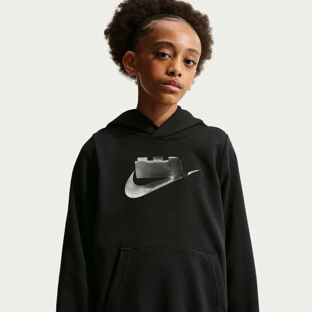LEGO 5010253-1 Nike x LEGO Collection Big Kids' Hoodie - Black