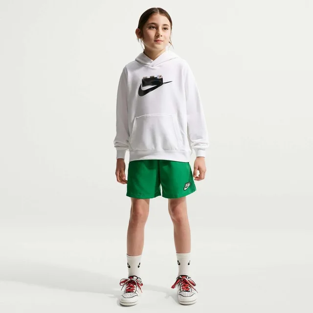 LEGO 5010254-1 Nike x LEGO Collection Big Kids' Hoodie - White