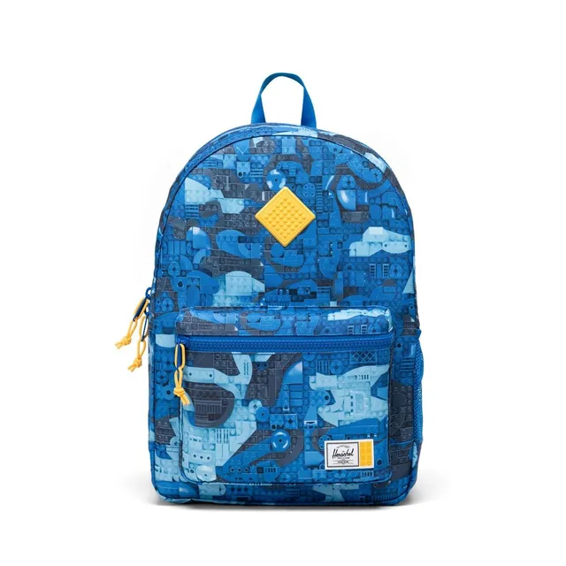 LEGO 5010427-1 Herschel Heritage Youth Backpack - Abstract Bricks Blue