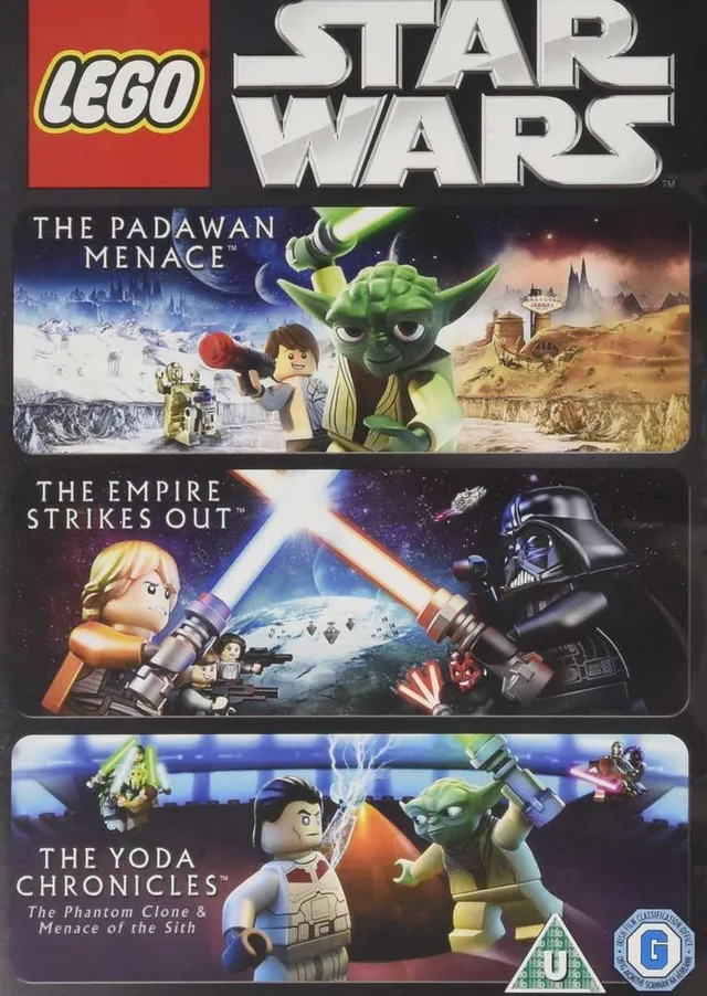 LEGO 5039036067010-1 Star Wars: Padawan Menace/The Empire Strikes out/The Yoda Chronicles (DVD)