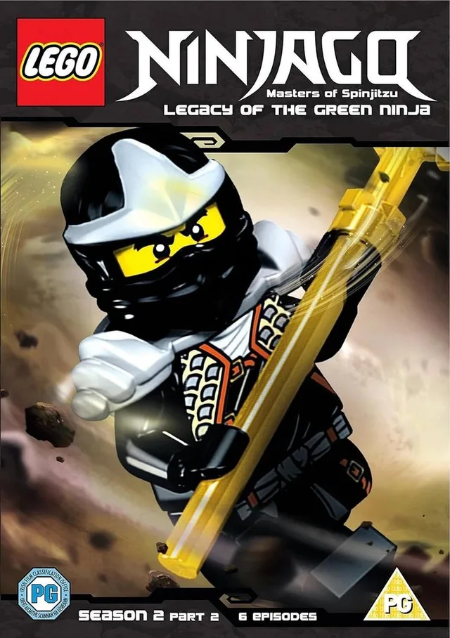 LEGO 5051892193023-1 Ninjago: Masters of Spinjitzu: Legacy of the Green Ninja: Season 2: Part 2 (DVD)
