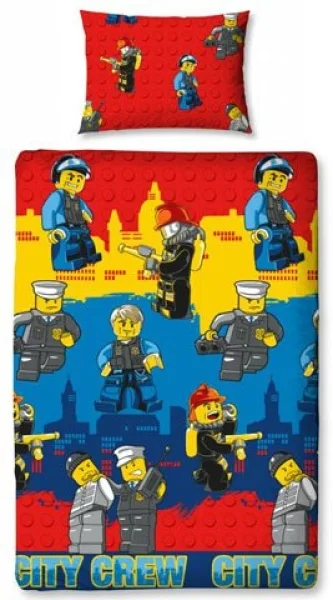 LEGO 5055285381271-1 City Crew Duvet Set