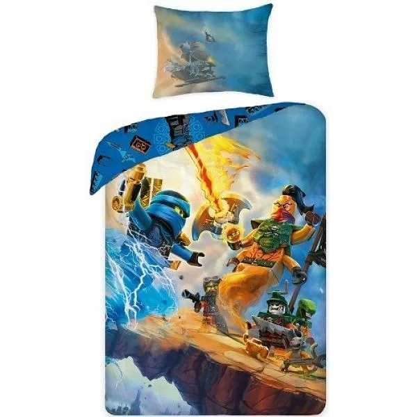 LEGO 5055285402549-1 Ninjago Lightning Battle Duvet Set